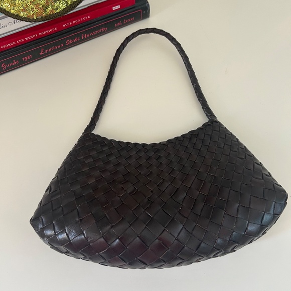 Dragon Diffusion Rosanna Basket Bag - Dark Brown - Picture 4 of 4